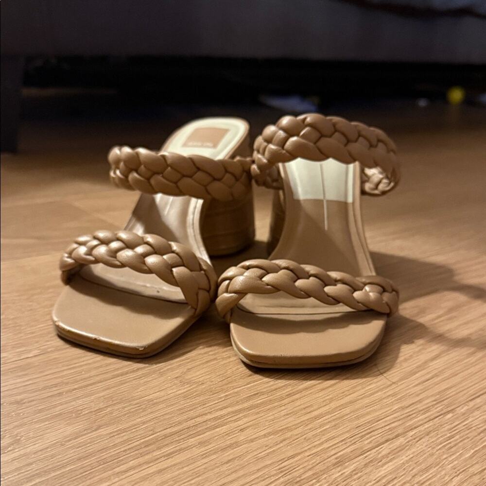 Dolce Vita Braided Tan Women's Heels Size 9